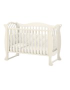 RKids Patut din lemn de fag pentru copii Paris 120 x 60 cm Ivory