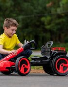 ROLLPLAY Kart electric pentru copii XL 12V 50W pliabil cu cos depozitare