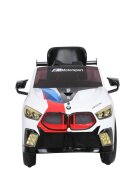 ROLLPLAY Masina electrica pentru copii BMW M8 GTE Racing 12V cu telecomanda si lumini Led radio si Mp3 schimbator de viteze