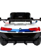 ROLLPLAY Masina electrica pentru copii BMW M8 GTE Racing 12V cu telecomanda si lumini Led radio si Mp3 schimbator de viteze