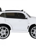 ROLLPLAY Masina electrica pentru copii BMW X5 White 45W Versiune M 12V cu telecomanda deschidere usi Mp3 scaun piele si efecte muzicale