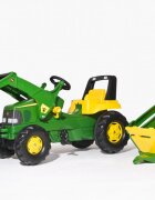 ROLLY TOYS Tractor cu pedale cupa si remorca