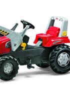 ROLLY TOYS Tractor cu pedale Junior cu remorca si cupa