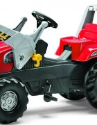 ROLLY TOYS Tractor cu pedale Junior cu remorca si cupa