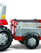 ROLLY TOYS Tractor cu pedale Junior cu remorca si cupa