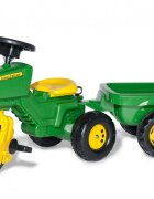 ROLLY TOYS Tractor cu pedale si remorca Rolly Trac John Deere