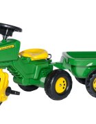 ROLLY TOYS Tractor cu pedale si remorca Rolly Trac John Deere