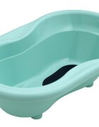 Rotho-Baby Design Cadita cu covoras antiderapant TOP Swedish green Rotho-babydesign