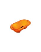 Rotho-Baby Design Cadita cu covoras antiderapant Top Translucent orange Rotho babydesign