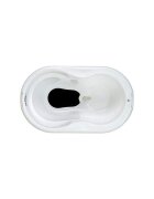 Rotho-Baby Design Cadita cu covoras antiderapant Top White Rotho-babydesign