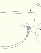 Rotho-Baby Design Tub scurgere flexibil pentru cadita Rotho babydesign