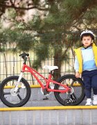 Royal Baby Bicicleta pentru copii 16 inch Galaxy G1601C RosuAlb 4-6 ani cu roti ajutatoare si frana pe disc