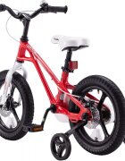 Royal Baby Bicicleta pentru copii 16 inch Galaxy G1601C RosuAlb 4-6 ani cu roti ajutatoare si frana pe disc