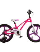 Royal Baby Bicicleta pentru copii 16 inch Galaxy G1601C RozAlb 4-6 ani cu roti ajutatoare si frana pe disc
