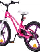 Royal Baby Bicicleta pentru copii 16 inch Galaxy G1601C RozAlb 4-6 ani cu roti ajutatoare si frana pe disc