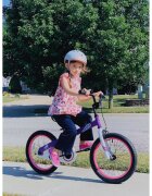 Royal Baby Bicicleta pentru copii Honey Children Mov cu ghidon reglabil cadru din otel 18 inch varsta 5-7 ani greutate suportata 80 kg