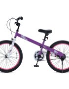 Royal Baby Bicicleta pentru copii Honey Children Mov cu ghidon reglabil cadru din otel 18 inch varsta 5-7 ani greutate suportata 80 kg
