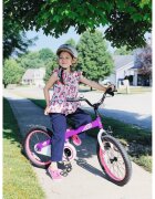 Royal Baby Bicicleta pentru copii Honey Children Mov cu ghidon reglabil cadru din otel 18 inch varsta 5-7 ani greutate suportata 80 kg
