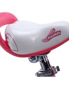 Royal Baby Bicicleta pentru copii Little Swan Roz 12 inch roti ajutatoare cosulet sonerie varsta 2-4 ani