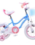 Royal Baby Bicicleta pentru copii StarGirl Albastru 2-4 ani Roti 12 Inch Frana fata V-Brake Spate Tambur Roti Ajutatoare