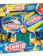 RS Toys Set tenis de masa cu 2 palete incluse fileu cu montare universala si 3 mingii