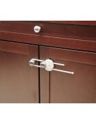 Safety1st Siguranta culisanta pentru blocaredeschidere usa Safety 1st alb