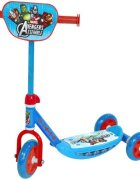 Saica Trotineta Avengers cu 3 roti platforma antiderapanta greutate suportata 20 kg varsta 3 ani+
