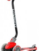 Saica Trotineta pentru copii Ryder Neo Led 3216 3 roti din silicon cu LED ghidon reglabil greutate admisa 50 kg varsta 3 ani+