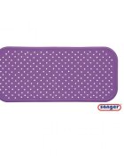 SANGER Covoras antiderapant pentru cada cu ventuze 76x34 cm violet