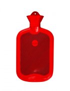 SANGER Perna pentru apa calda din cauciuc natural 2L rosu