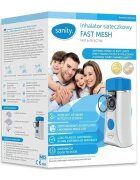 Sanity Aparat aerosoli Fast Mesh pentru copii si adulti portabil alb