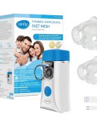 Sanity Aparat aerosoli Fast Mesh pentru copii si adulti portabil alb