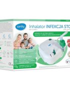 Sanity Aparat aerosoli Stop Infectie masca pentru bebelusi copii si adulti alb