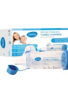Sanity Camera de inhalare Turbo Chamber cu masca fara latex si BPA pentru bebelusi si masca copii