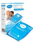 Sanity Compresa medicala Flex Medium 21 x 22 cm caldrece albastru