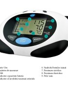 Sanity Tensiometru electronic de brat Children AP 1720 pentru copii 3 - 12 ani Tehnologie DCC 200 seturi de memorie