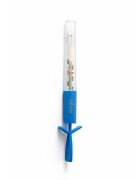 Sanity Termometru clasic Silver din sticla hipoalergenic fara mercur nichel sau PVC usor de utilizat igienic si sigur