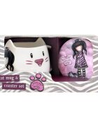 Santoro (Gorjuss) Set cadou cana si suport Gorjuss Ruby Wild