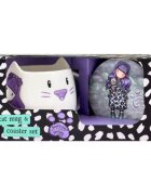Santoro (Gorjuss) Set cadou cana si suport Gorjuss Smitten Kitten