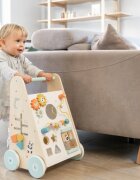 Saro Baby Antemergator din lemn FSC cu activitati