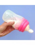 Saro Baby Biberon special 2 in 1 cu tetina si lingurita 250 ml