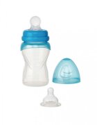 Saro Baby Biberon special 2 in 1 cu tetina si lingurita 250 ml