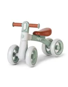Saro Baby Bicicleta de echilibru Saro Ride Free Mint fara pedale cu 4 roti pentru stabilitate si lumina frontala pentru copii 12+ luni greutate admisa 25 kg