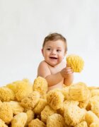 Saro Baby Burete marin de baie natural