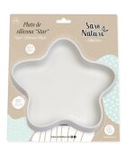 Saro Baby Farfurie silicon stea gri