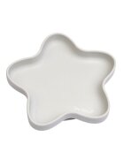 Saro Baby Farfurie silicon stea gri