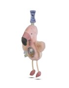 Saro Baby Jucarie zornaitoare din plus agatatoare design Jungle Party flamingo