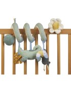 Saro Baby Jucarie zornaitoare din plus spirala design Sweet Fun Hunter Mint