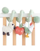 Saro Baby Jucarie zornaitoare din plus spirala Funny Farm
