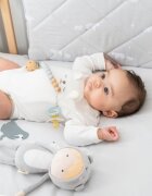 Saro Baby Lampa de veghe din silicon premium cu diverse lumini Polaris alb